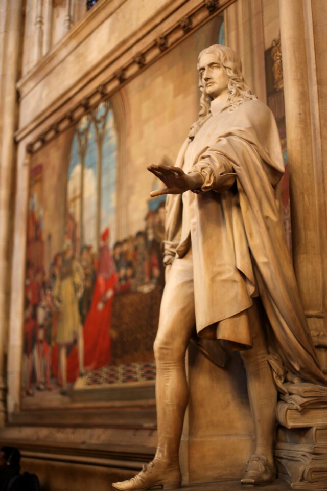 Adult statue westminster
