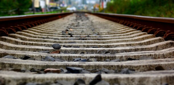 Railway gleise rails photo