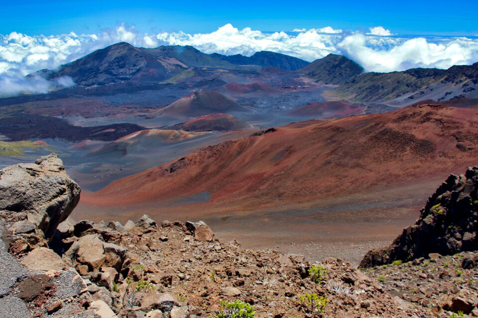 Hawaii mountain landscape
