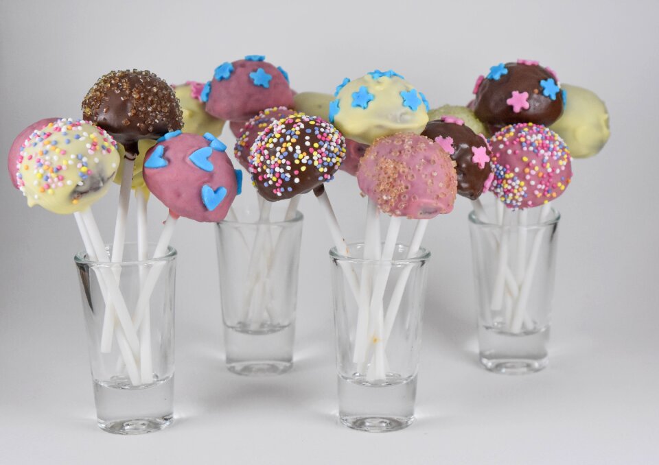 Sweets dessert colored