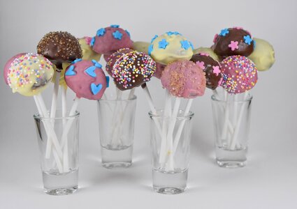 Sweets dessert colored