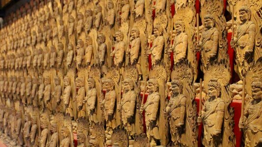 Japan statues temple