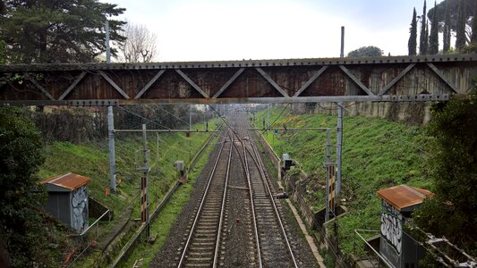 Train outdoors nature