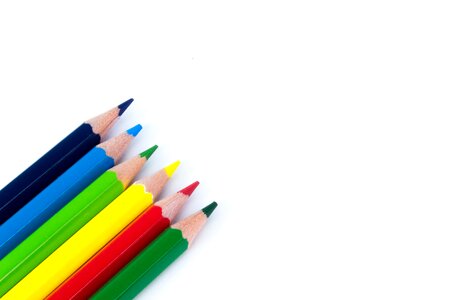 School color pencil art