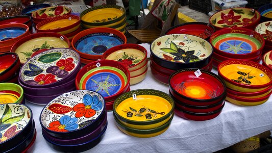 Market crafts food photo