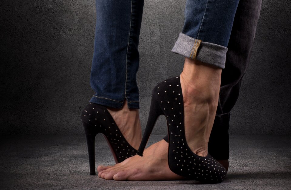 Woman people footwear