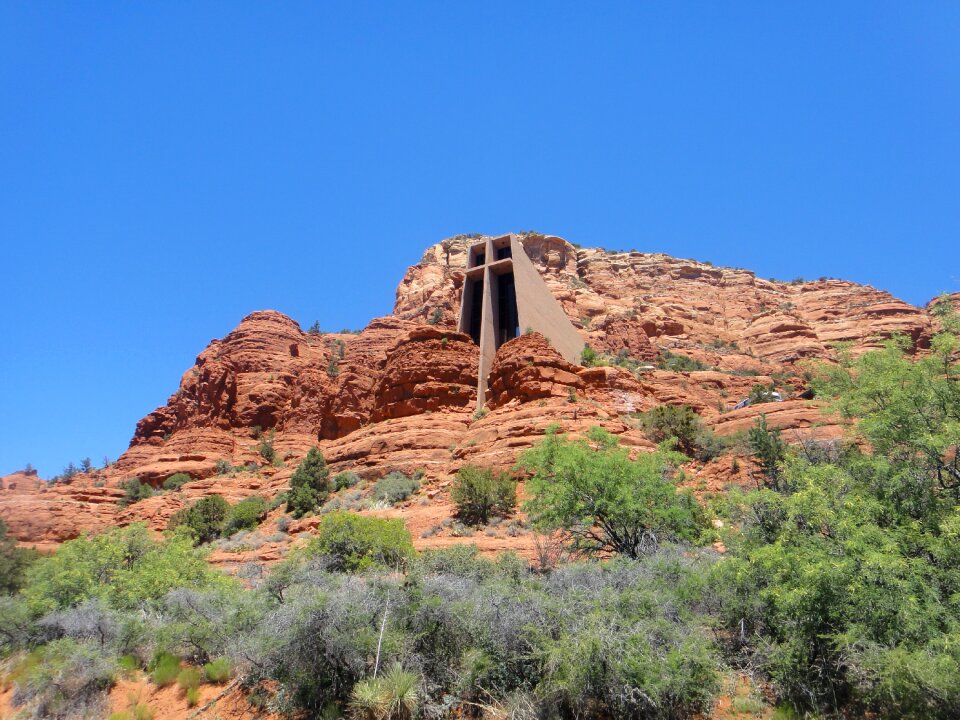 Rock sky chapel of the holy cross sedona