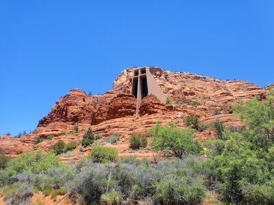 Rock sky chapel of the holy cross sedona photo