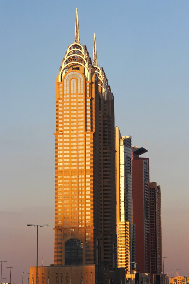 Architecture skyscraper building