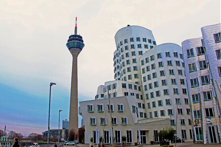 Building gehry buildings düsseldorf photo