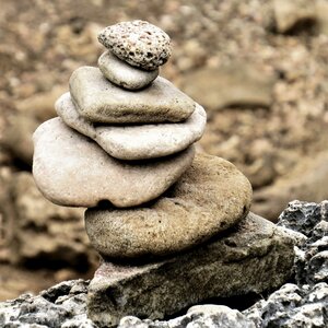 The stones harmony balance