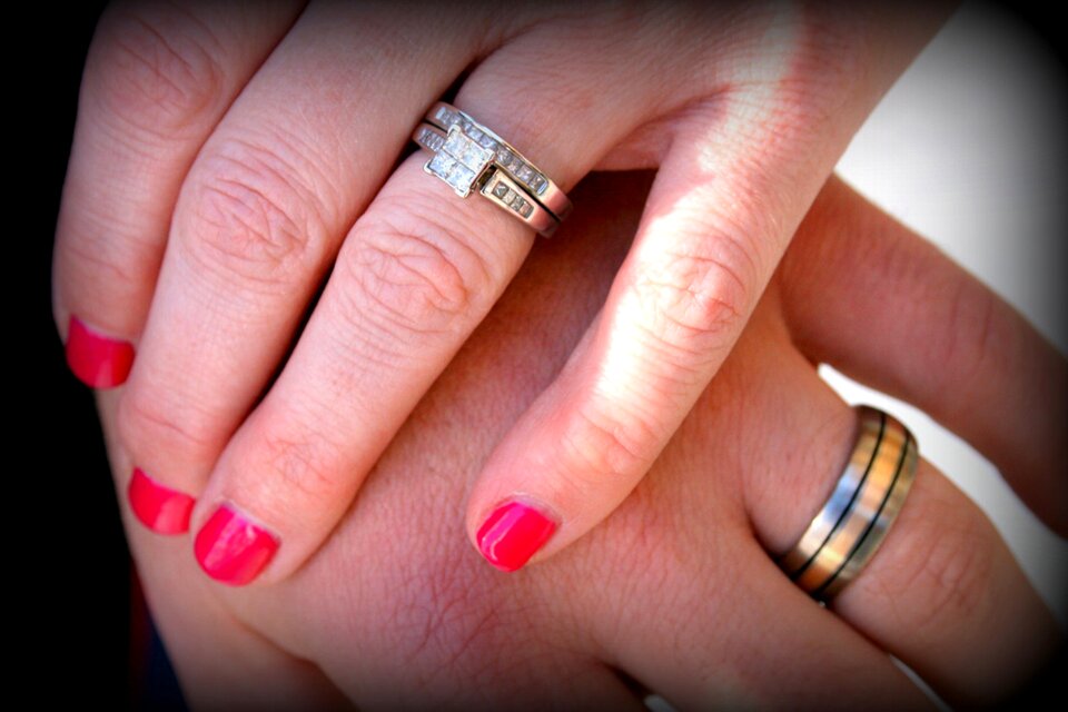 Wedding wedding rings marriage photo