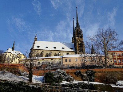 Monument architecture petrov photo