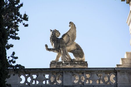 Sculpture old monument