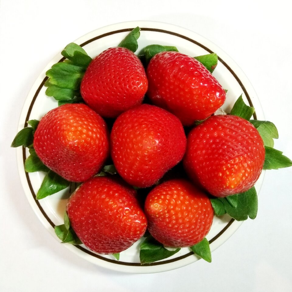 Berry healthy strawberries