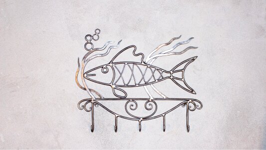Fish hanger forging
