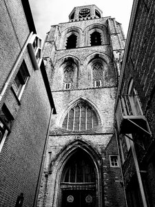 Building cathedral bergen op zoom photo