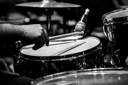 Musician drummer instrument photo