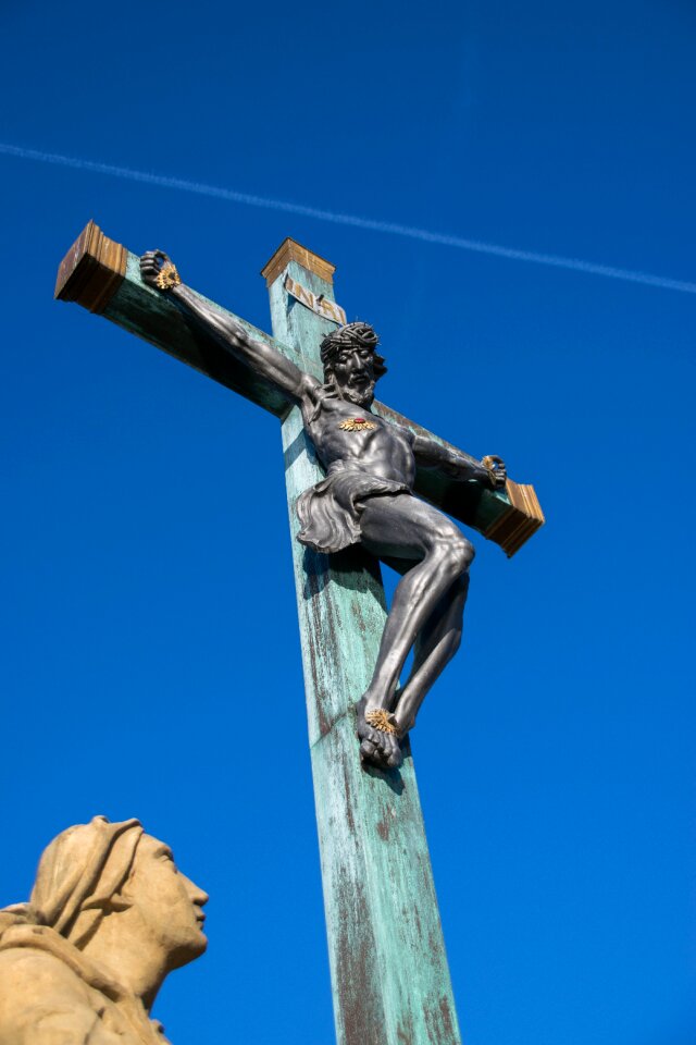 Cross history stone
