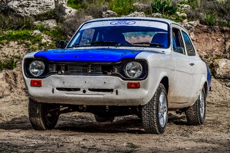 Classic car rally