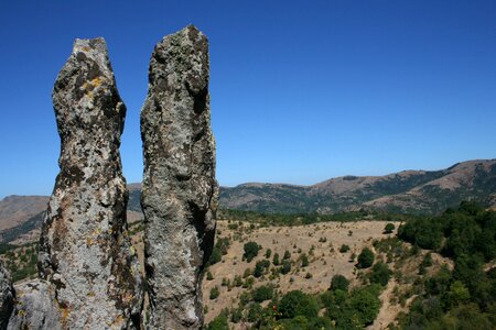 Landscape mountain rock