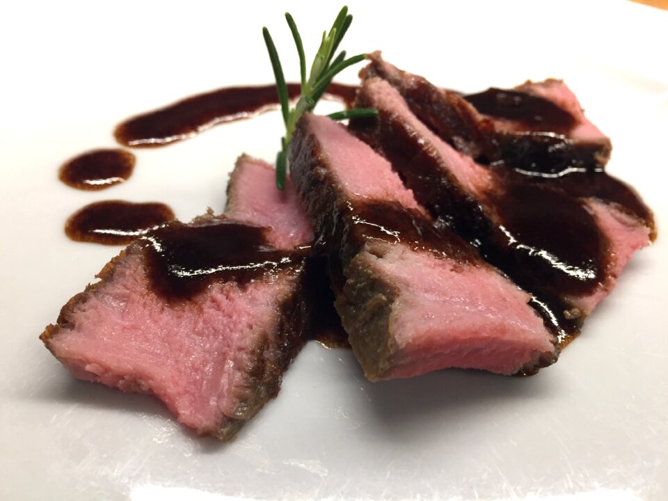 Dinner beef barbecue