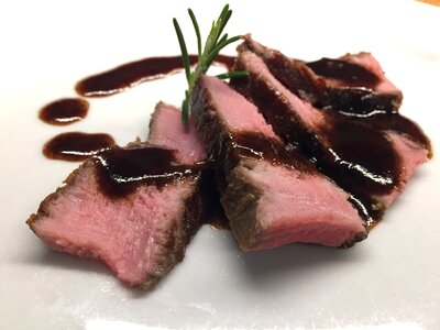 Dinner beef barbecue