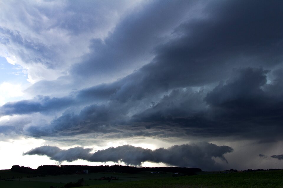 Sky forward landscape