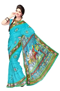 Woman fashion saree