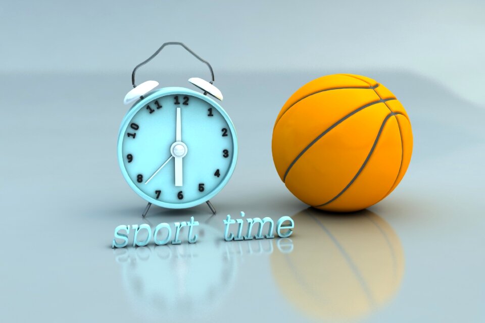Clock sport when doing sport