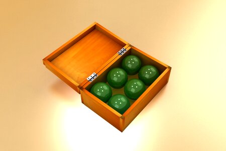 Box wood container