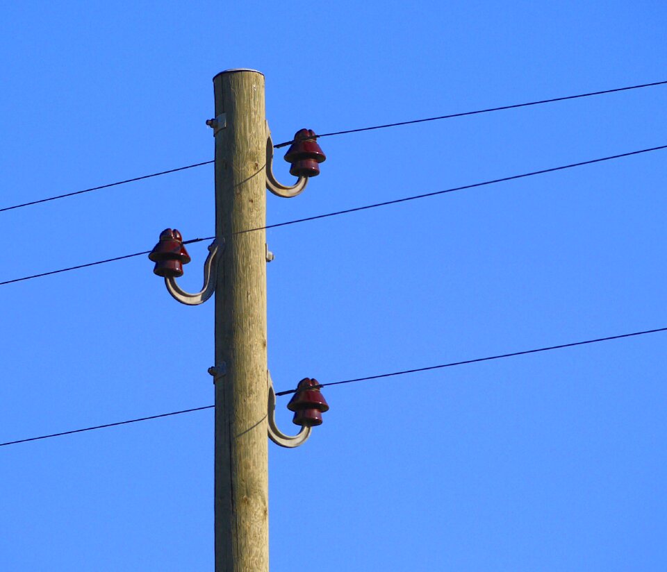 Supply electricity wire