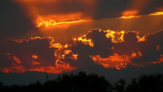 Nature sun sky photo