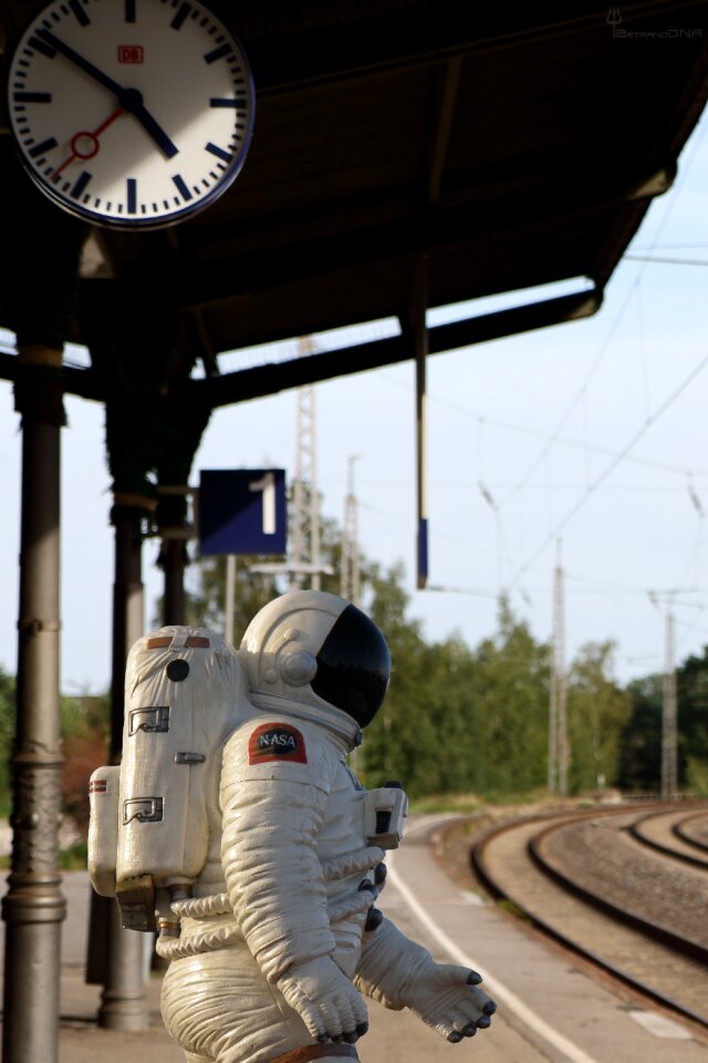 Travel spaceman sky