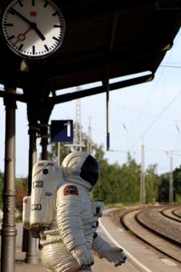 Travel spaceman sky