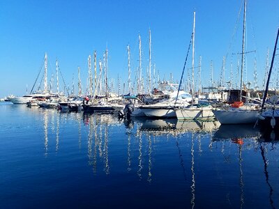 Shelter sea small boat dock
