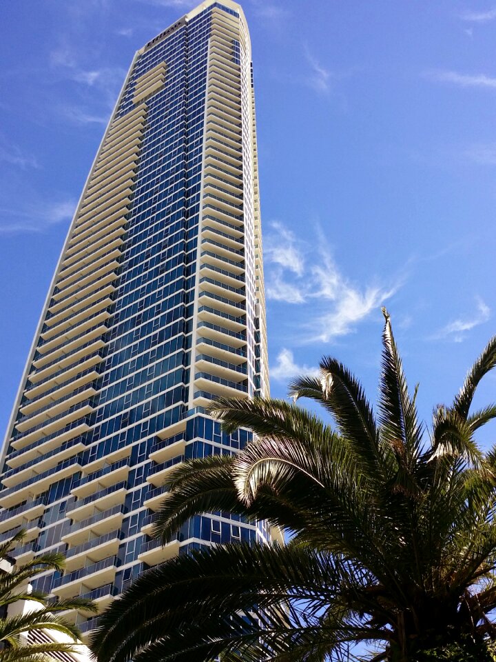 Modern city skyscraper