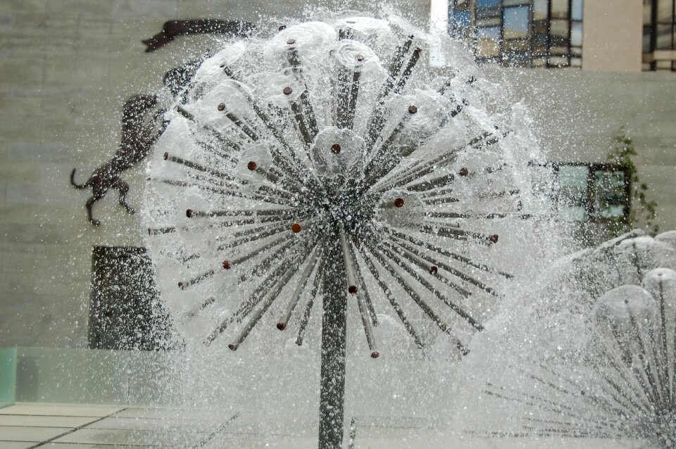 Water water fountain art