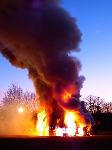 Winter drive spark fire frühlingsanfang