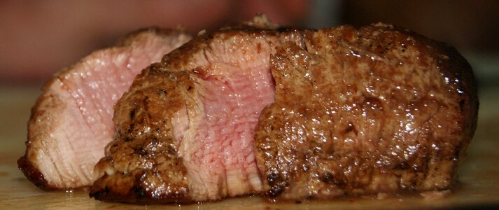Gourmet meat dinner