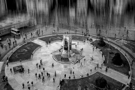 Transportation travel taksim square