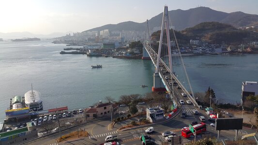 Bridge landscape yeosu photo