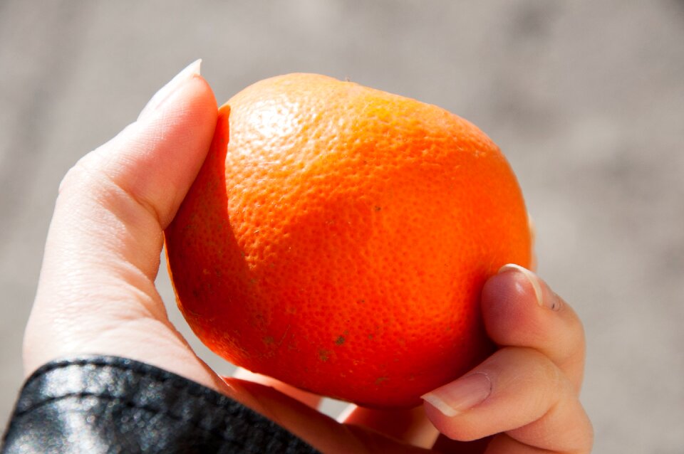 Orange natural healthy food