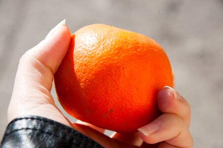 Orange natural healthy food photo