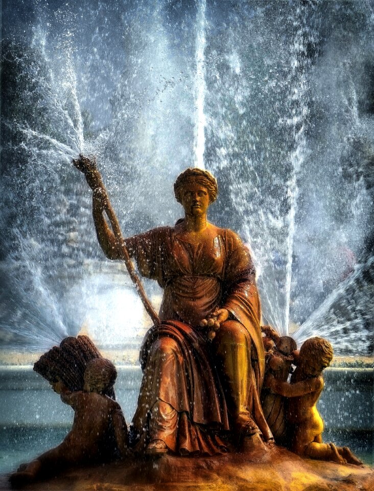 Water woman motion