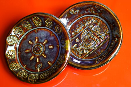 Old craft plate