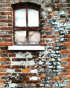 Abandoned house expression photo