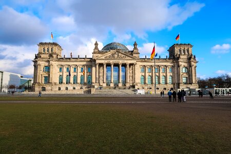 Palace landmark bundestag photo