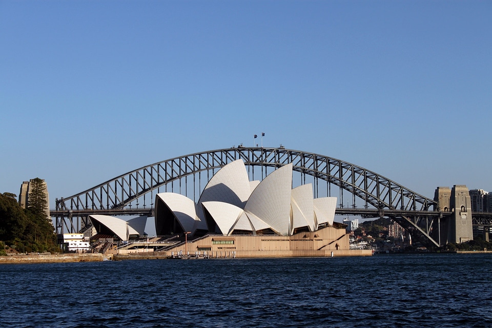 Australian landmark harbour