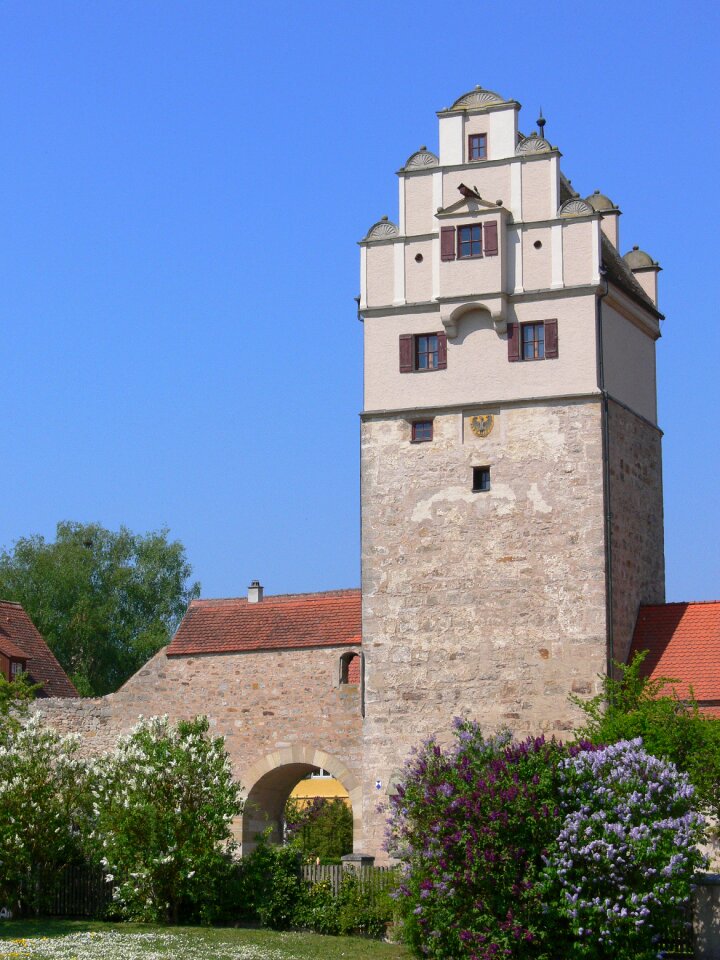Romantic road architecture tower